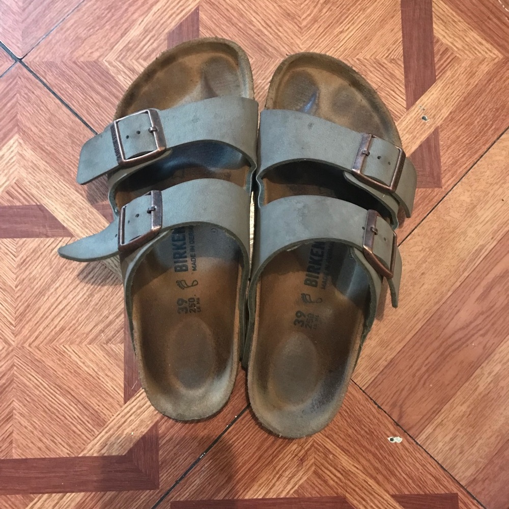 Stone Birkenstocks